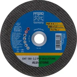 PFERD TOOLS Trennscheibe EHT gerade Universallinie PSF ALU+STONE für Alu/NE-Metall/Stein - 61826222
