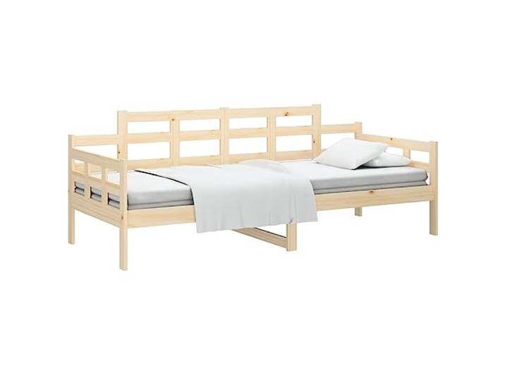 vidaXL Tagesbett Sofa Gästebett Sofabett Einzelbett Bett Bettsofa Bettgestell Bettrahmen Holzbett Schlafsofa Massivholz Kiefer 80x200cm