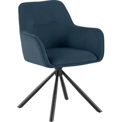 CLP Stuhl Tipton Cord - Farbe: blau