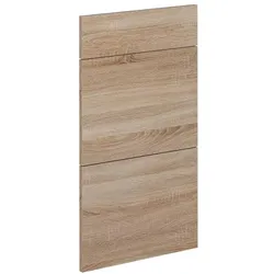 Vicco, Regal, Küchenfront R-Line, Sonoma, 39.6 x 71.3 cm Möbelfront für den Schubladenunterschrank
