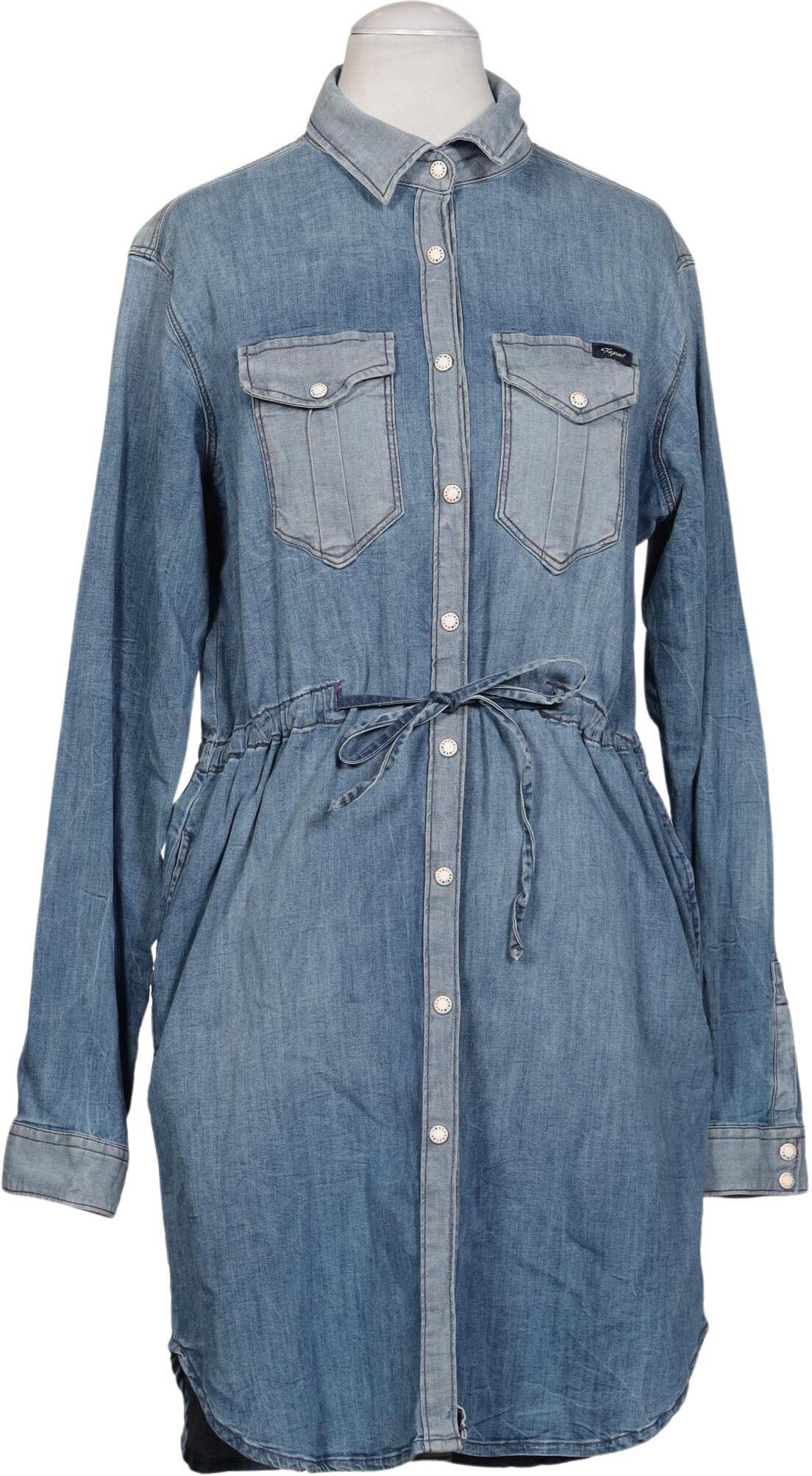 Kaporal Damen Kleid, Blau, Gr. S, Baumwolle / Elasthan - Second Hand