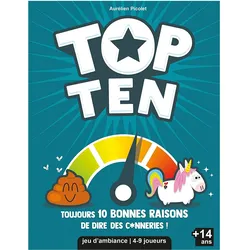 Cocktail games Top Ten (Französisch, 4 - 9 Spieler)