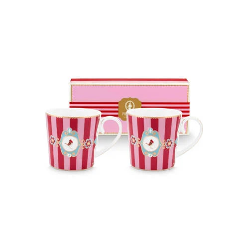 Pip Studio mok love birds set van 2