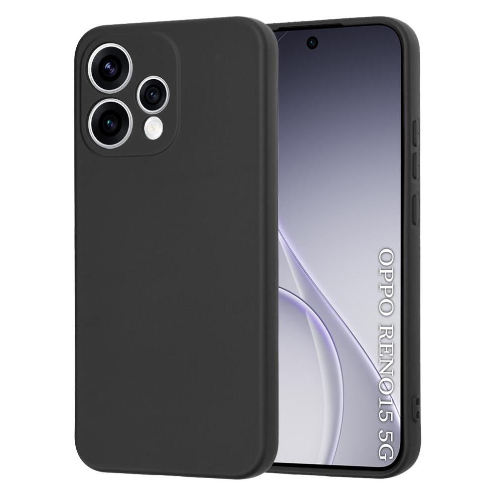 Techsuit - SoftFlex - Oppo Reno15 - Black (Oppo Reno 15) (66196366)