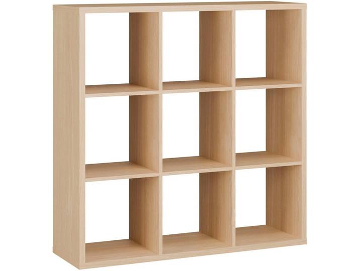FORTE Standregal Mauro, Fachgröße 33x33cm, 4 Fächer