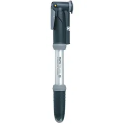 Topeak Minipumpe Mini Dual G silber/schwarz 8 bar / 120 PSI SB-Verpackung