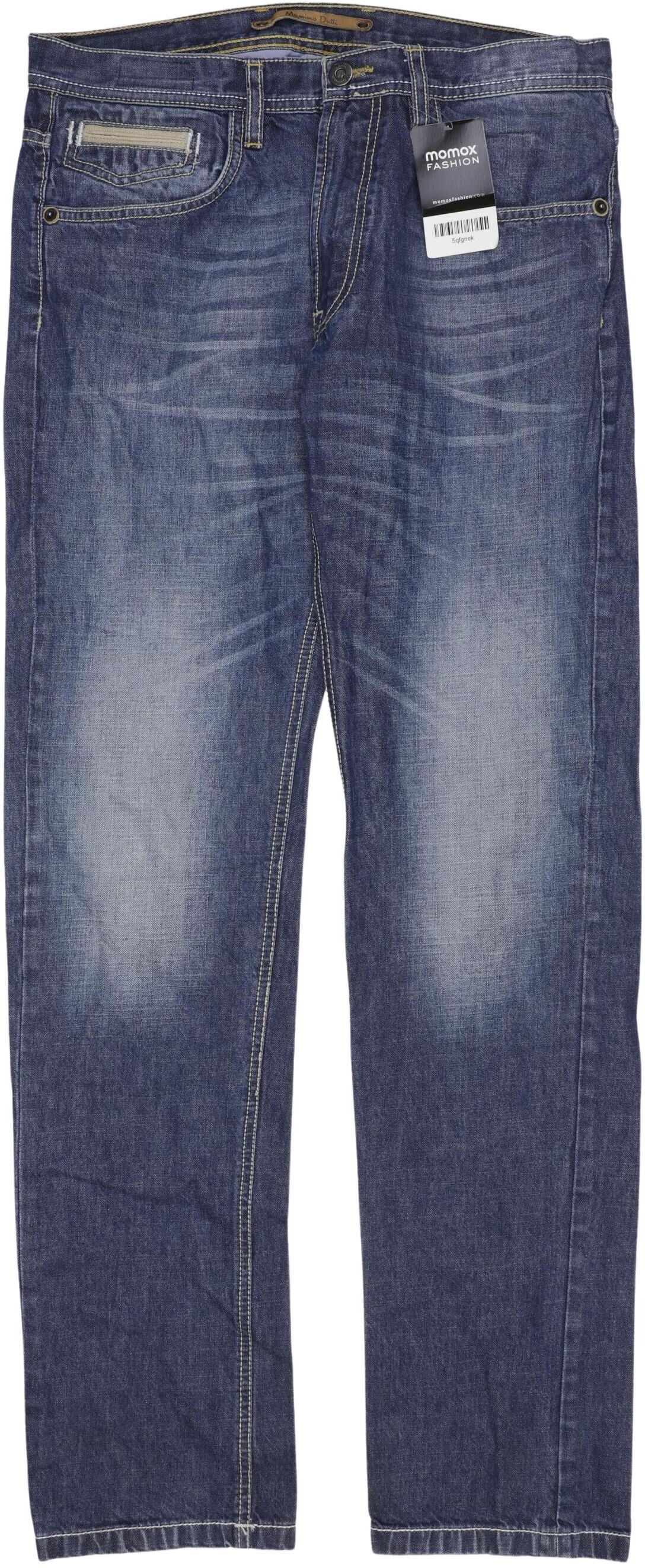 Massimo Dutti Herren Jeans, Blau, Gr. W40, Baumwolle - Second Hand