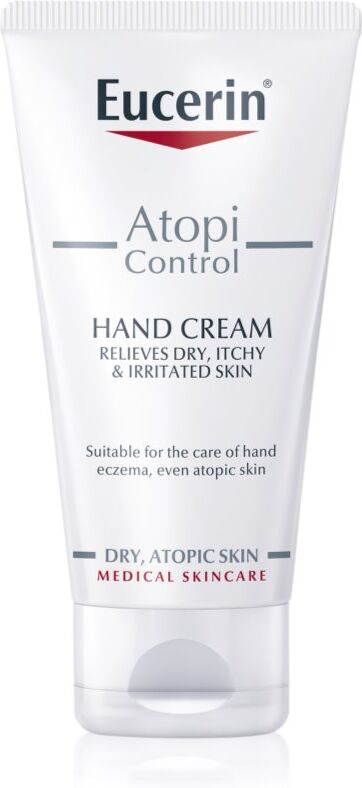 Eucerin AtopiControl Handcreme für trockene bis atopische Haut mit Extrakt aus Hafer 75 ml