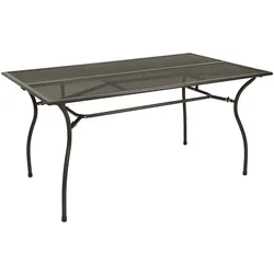 Gartentisch CLASSIC 90x150cm, Streckmetall anthrazit