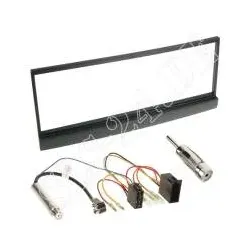 Autoradio 1-DIN Einbaurahmen Radioblende+Adapterkabel Einbauset für Skoda Fab...