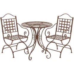 Gartenmöbel-Set Viro mit 2 Stühlen