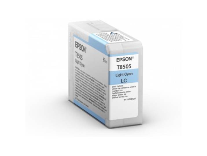 Epson Singlepack Light Cyan T850500, Encre à pigments, 80 ml, 1 pièce(s) C13T850500