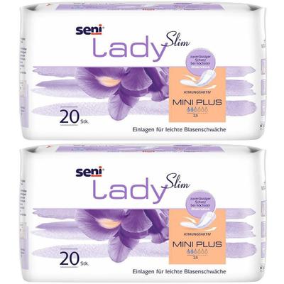 Seni Lady Slim Inkontinenzeinlage mini plus 2x 2x20 St