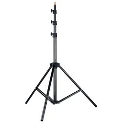 Linkstar Lampenstativ L-30L 103-300 cm Luftgefedert (300 cm, 8 kg), Lampenstativ, Schwarz