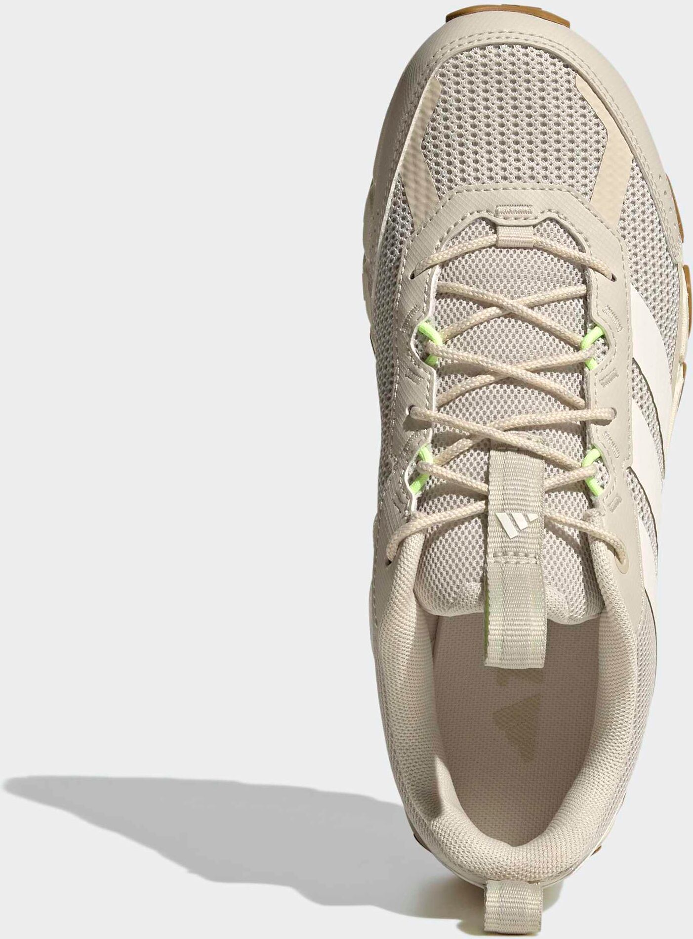 Wanderschuh ADIDAS TERREX "ROCKADIA", Damen, Gr. 40, beige (alumina, sanftes weiß, wonder weiß), Synthetik, Textil, Schuhe Wanderschuh, für mehr Grip alumina, sanftes weiß, wonder weiß 40