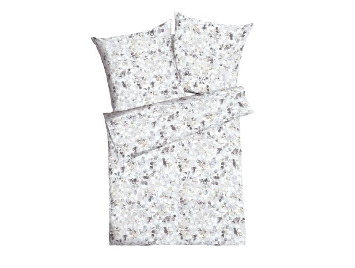 Bettwäsche KAEPPEL Enchanted , beige (stein), B/L: 155cm x 220cm, 1 Stk., 1 Stk., Interlock-Jersey, B/L: 80cm x 80cm, 2 Stk., Interlock-Jersey, Obermaterial: 100% Baumwolle, Bettwäsche, Bettwäsche, angenehmes Hautgefühl