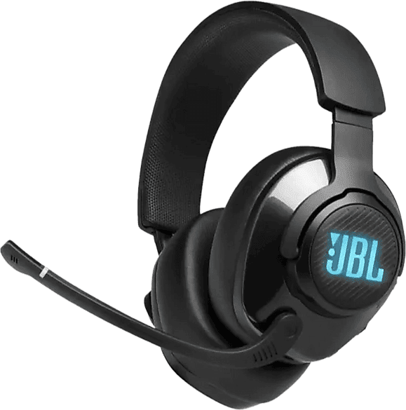 REACONDICIONADO Seminuevo Muy bueno Auriculares gaming - JBL Quantum 400, De diadema, Con cable, Multiplataforma, RGB, Jack 3.5 mm, Negro