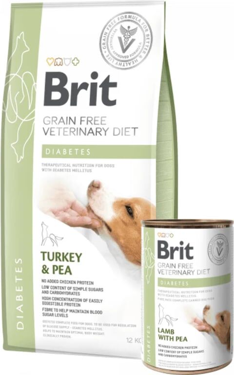 Brit Veterinário Canino Diabetes 2kg