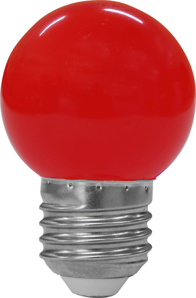 Lampada LED E27 B45 220V 2W 270Lm - Vermelho
