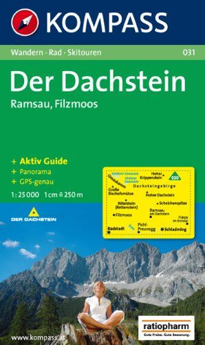 Der Dachstein, Ramsau, Filzmoos: Wandern / Rad / Skitouren. Mit Panorama. GPS-genau. 1:25.000 - Preis vom 09.10.2026 07:28:09 h