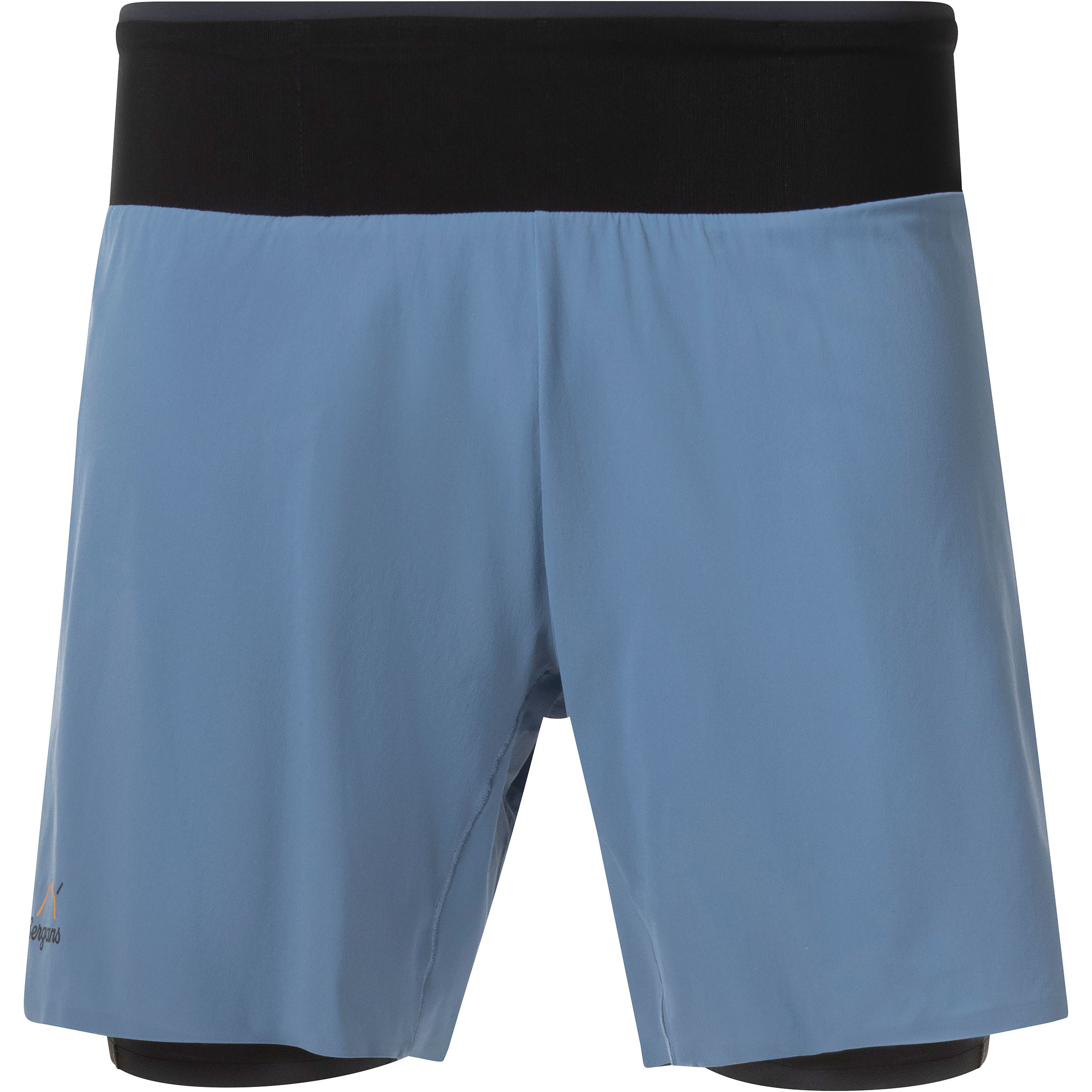 Bergans Y LightLine Fast 7" Herren Laufhose blau Größe L Laufen | Trailrunning Wasserabweisend Wasserabweisend
