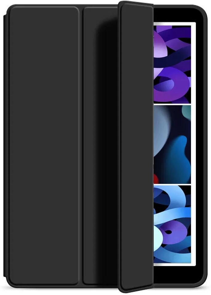 INF Elegante schwarze dreifach faltbare Hülle für das iPad iPad 2018-2021