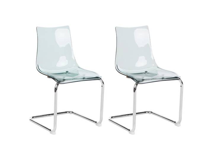STUHL 2er Set Schwarz Marshall