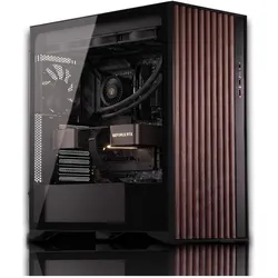 AURUMPC Black Wood Gaming PC Intel Core i9-12900KF, 16-Kern (1000 GB, 32 GB, Intel Core i9-12900KF), PC, Schwarz