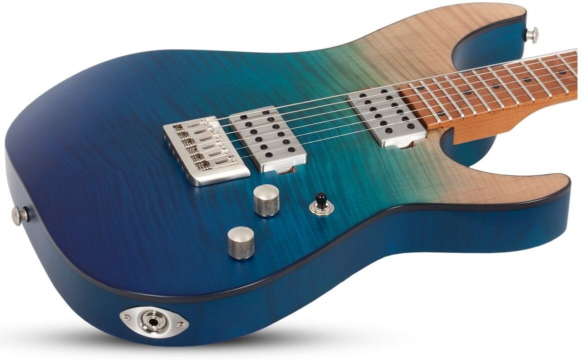 Schecter C-1 Standard Plus Blue Fade