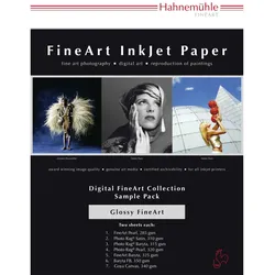 Hahnemühle Digital FineArt - Glänzend - Bariumoxid-beschichtet - A4 (210 x 297 m...