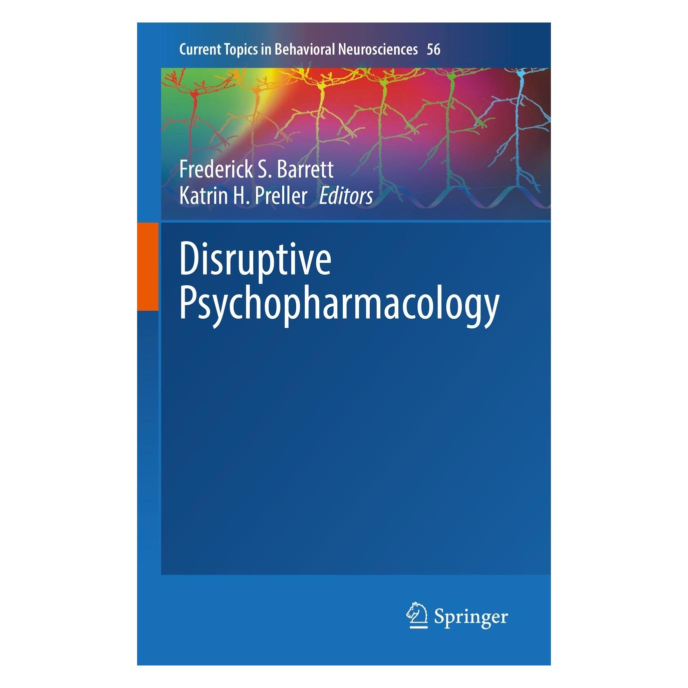 Springer Disruptive Psychopharmacology (Englisch, Hardcover, Frederick S. Barrett, Katrin H. Preller) (9783031121838)