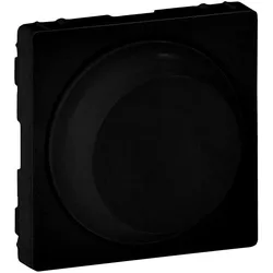 Legrand 756882 Valena Life Abdeckung für Drehdimmer des Schalterprogramms Farbe: Schwarz