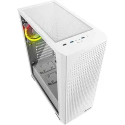 Sharkoon VS9 (ATX, mATX, Mini-ITX), PC Gehäuse, Weiss