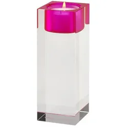 Giftcompany, Vase, Sari L, Pink, Transparent, H 13.6 cm