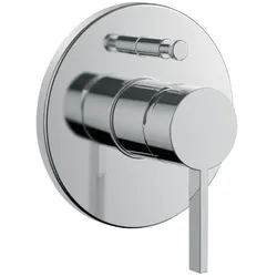 LAUFEN Kartell Fertigmontageset H3213360040101 für UP-Wannenmischer mit Rohrunterbrecher, chrom