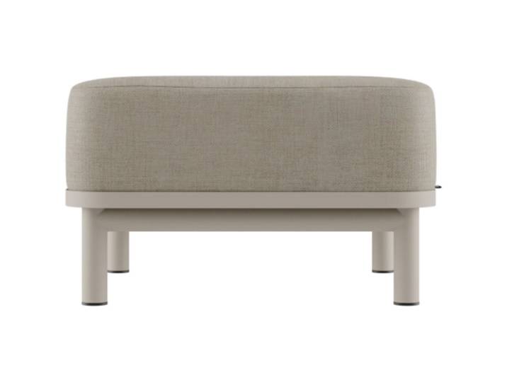 SACKit Loungeelement Kirra Sand Aluminium/80 Prozent Olefin und 20 Prozent recyceltes Olefin-Polyester H 42 cm Wasserabweisend - Material: