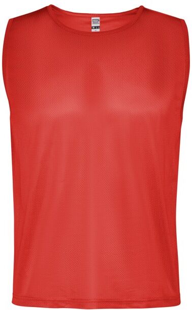 Dossard de sport personnalisé en polyester respirant Roma rouge XL