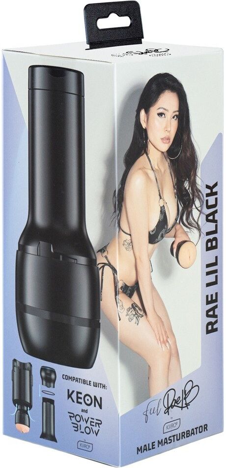 kiiroo FeelStar Stroker Rae Lil Black Compatible PowerBlow