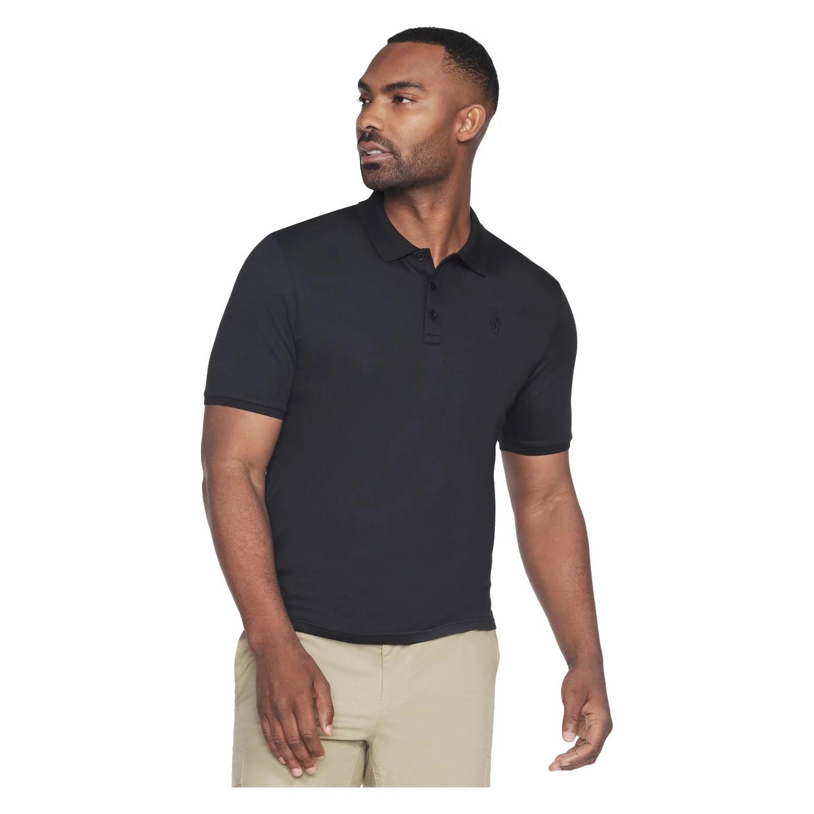 Skechers Off Duty Polo Schwarz L (L) (TP43-BLK)