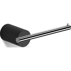 Stone Toilettenpapierhalter chrom-schwarz