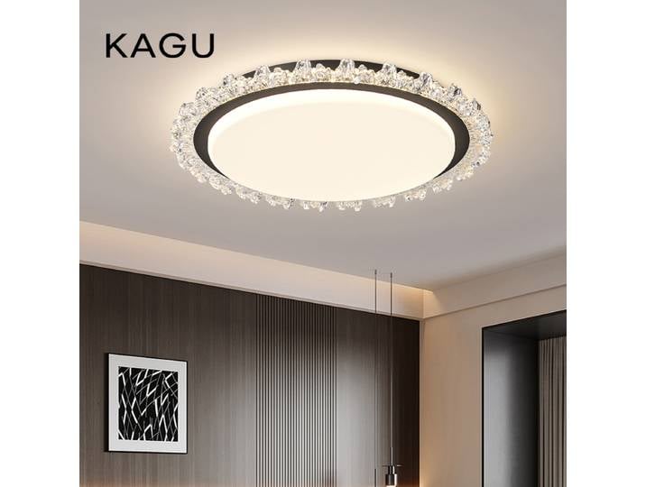 Plafonnier LED en acrylique moderne adapté aux chambres à coucher, salon, salles d'étude, plafonnier réglable, décoration de la maison