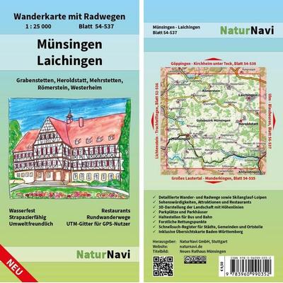 Münsingen - Laichingen, Sonstige von , Naturnavi, 978-3-96099-035-2