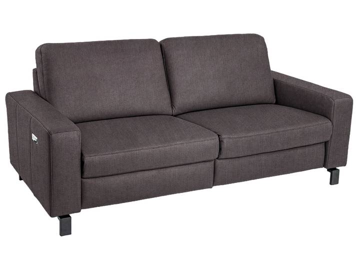 Sofa Cagliari Plus Basic Candy / Farbe: Steel / Material: Stoff Basic