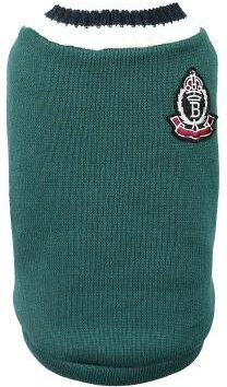 Uplift Essentials Cozy Winter Knit Pet Pullover Sweater green l