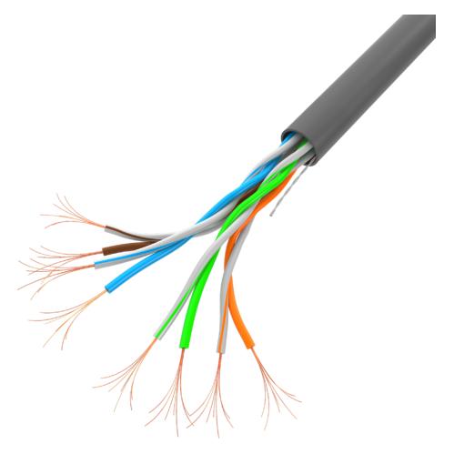 Lanberg LCU5-11CC-0305-S Netzwerkkabel U/UTP (UTP) (U/UTP, CAT5e, 305 m) (LCU5-11CC-0305-S)