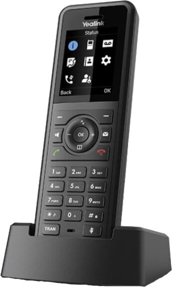 Yealink W57R Combiné sans-fil supplémentaire robuste pour les environnements difficiles, compatible avec les bases Yealink DECT.