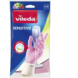 Vileda Haushaltshandschuhe Sensitive L Handschuhe Mehrweghandschuhe 1 Stück