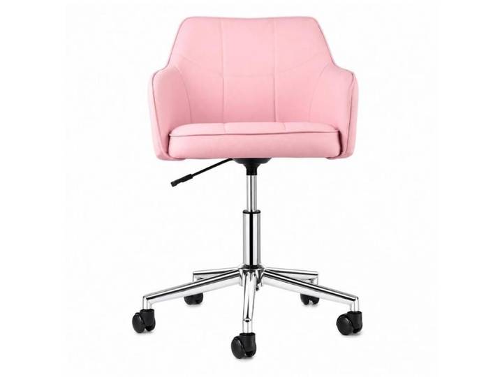 MIPAN. 1PCS Chaise De Bureau À Dossier Chaise Réglable En Hauteur Charge Maximale : 120 KG 49*45*83-95cm Rose