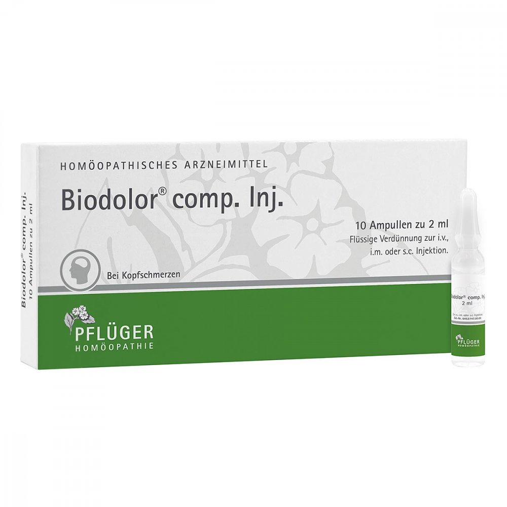 Homöopathisches Laboratorium Alexander Pflüger Gmb Biodolor compositus iniecto Ampullen 00365948