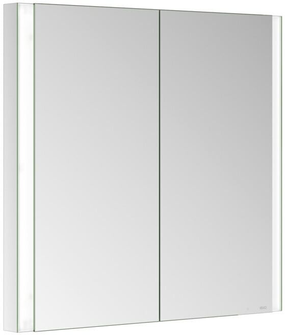 Keuco Armoire miroir 2 portes Somaris 80x71x11,5 cm, miroir, encastrable mural (14512002100)